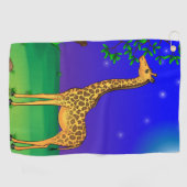 Giraffe Golftücher Golfhandtuch (Horizontal)