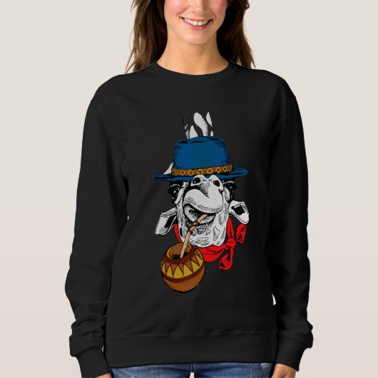 Giraffe Grafik Süße Giraffe Cooles Tier 2 Sweatshirt (Vorderseite)