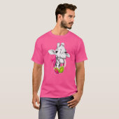 Giraffe Graphic Niedlich Giraffe Cooles Tier T-Shirt (Vorne ganz)
