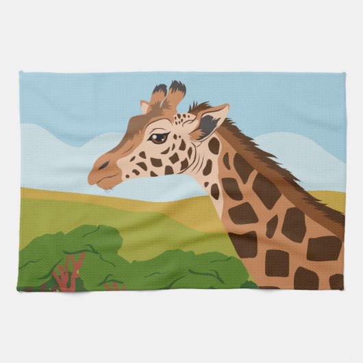 Giraffe Handtuch (Horizontal)