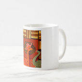 Giraffe Hat Art Print Kaffeetasse (VorderseiteRechts)