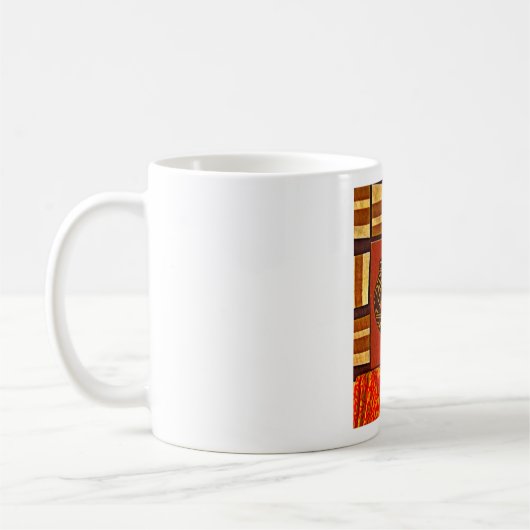 Giraffe Hat Art Print Kaffeetasse (Links)
