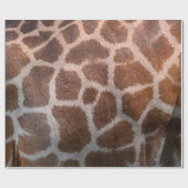 Giraffe Hautstruktur Geschenkpapier (Flach)
