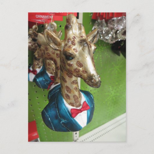 Giraffe Head Postkarte (Vorderseite)