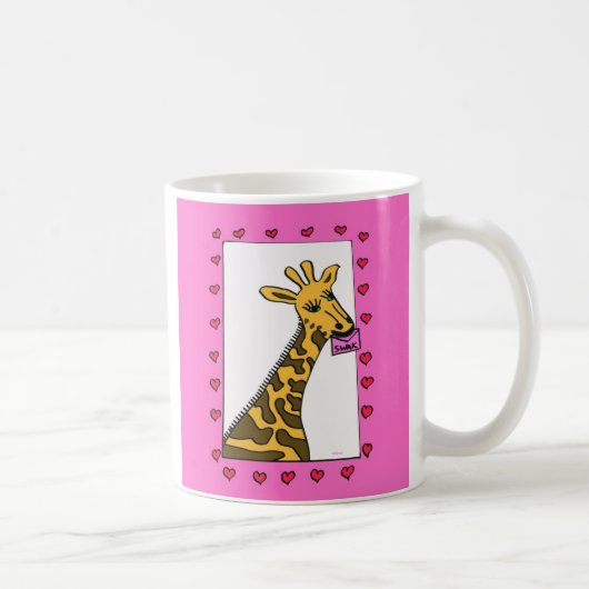 Giraffe Heart Tasse (Rechts)