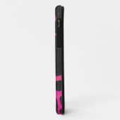 Giraffe Heiß rosa und Schwarz Case-Mate iPhone Hülle (Hinten/Links)