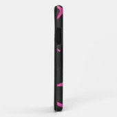 Giraffe Heiß rosa und Schwarz Case-Mate iPhone Hülle (Hinten/Rechts)