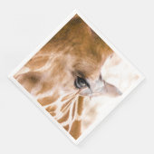 Giraffe Hello Napkins Serviette (Ecke)