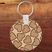 Giraffe herzen Schlüsselanhänger (Vorderseite)