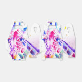 Giraffe-Hochzeitstorte Favor-Schachtel Zoo-Tier Geschenkschachtel (Ungefaltet)