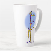 GIRAFFE & HONEYBEE TEA von Jeff Willis Milchtasse (Rechte Ecke)
