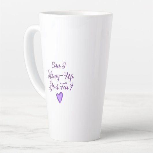 GIRAFFE & HONEYBEE TEA von Jeff Willis Milchtasse (Linke Ecke)