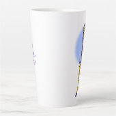 GIRAFFE & HONEYBEE TEA von Jeff Willis Milchtasse (Vorderseite)