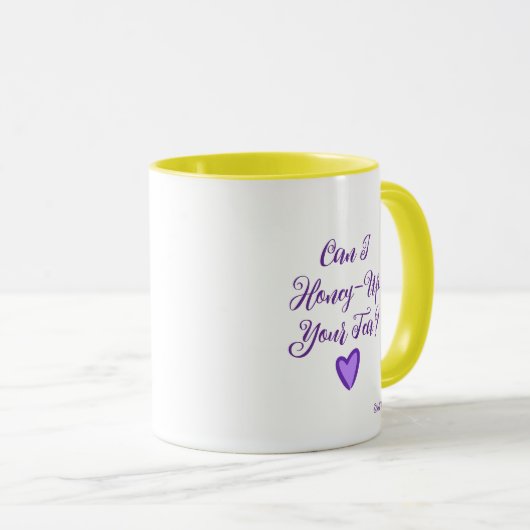 GIRAFFE & HONEYBEE TEA von Jeff Willis Tasse (VorderseiteRechts)