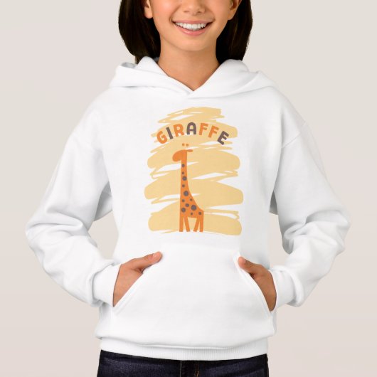 Giraffe Hoodie (Vorderseite)