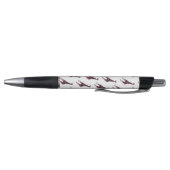 Giraffe Hot Pink und Black Silhouette Kugelschreiber (Unterseite)