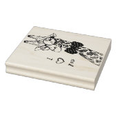 Giraffe I Liebe You Rubber Briefmarke Gummistempel (Stempel)