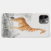 Giraffe Illustration Vintage Kunstdrucke Case-Mate iPhone Hülle (Rückseite (Horizontal))