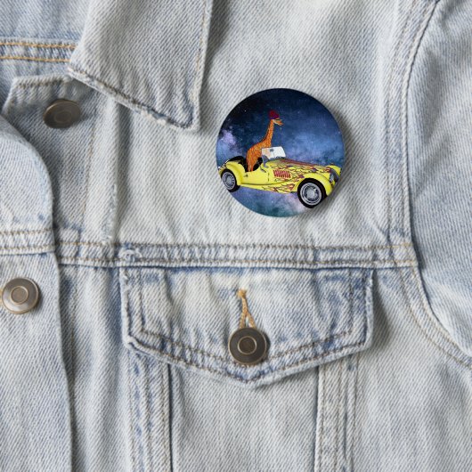 Giraffe im Abzeichen Button (Beispiel)