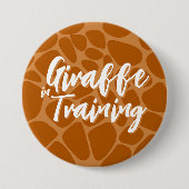 Giraffe im Button Training (Vorderseite)