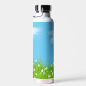 Giraffe im Gras Trinkflasche (Rechts)