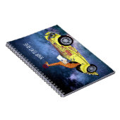 Giraffe im Space Custom Foto Notebook Notizblock (Rechte Seite)