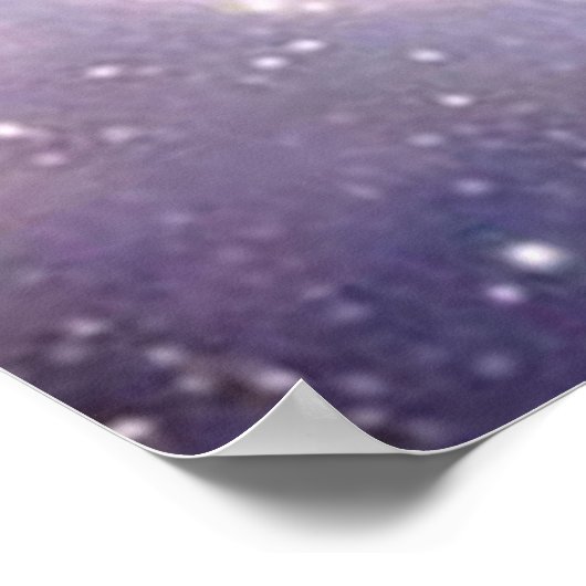 Giraffe...im Weltraum?! Poster (Ecke)