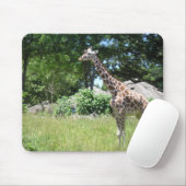 Giraffe im wilden mousepad (Mit Mouse)