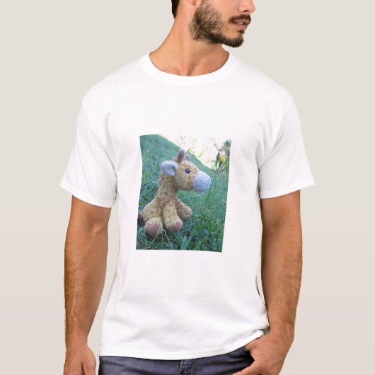 Giraffe im wilden T-Shirt (Vorderseite)
