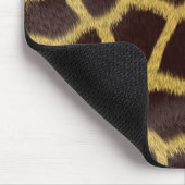 Giraffe Imitate Fur Maus Pad Mousepad (Ecke)