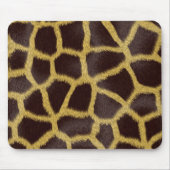 Giraffe Imitate Fur Maus Pad Mousepad (Vorne)