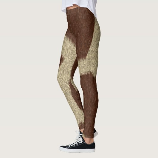 Giraffe Imitats für gedruckte Leggings (Links)