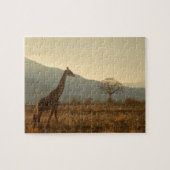 Giraffe in der Savannah Puzzle (Horizontal)