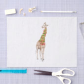 Giraffe in einem Scarf Seidenpapier (Handwerk)
