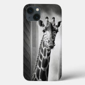 Giraffe in einem Stadtbild Case-Mate iPhone Hülle (Rückseite)