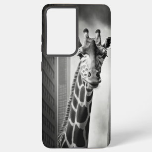 Giraffe in einem Stadtbild Samsung Galaxy Hülle