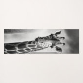 Giraffe in einem Stadtbild Yogamatte (Rückseite (Horizontal))