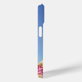 Giraffe in funkelnd-rosa Hut Case-Mate iPhone Hülle (Rückseite / Rechts)
