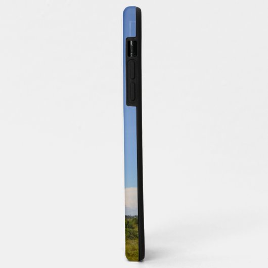 Giraffe in funkelnd-rosa Hut Case-Mate iPhone Hülle (Hinten/Links)