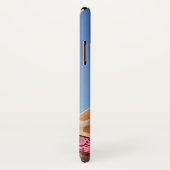 Giraffe in funkelnd-rosa Hut Case-Mate iPhone Hülle (Hinten/Rechts)