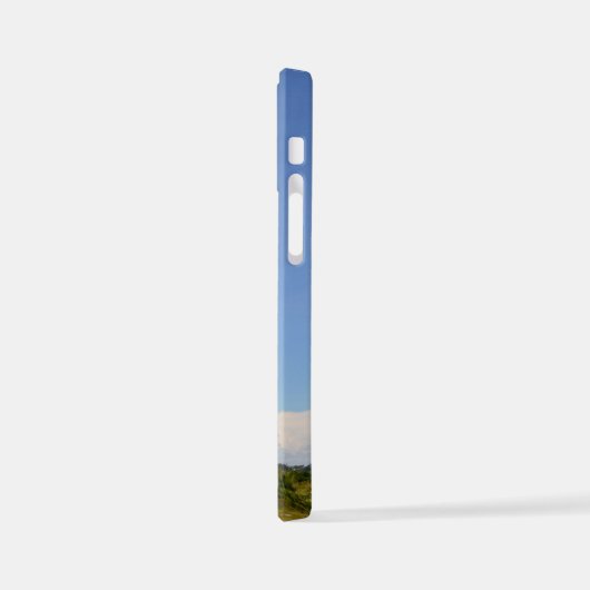 Giraffe in funkelnd-rosa Hut iPhone Hülle (Linke Seite)