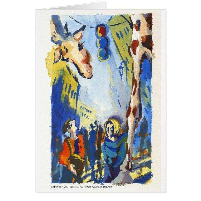 Giraffe in NYC (Vorne)