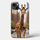 Giraffe in NYC Case-Mate iPhone Hülle (Rückseite)