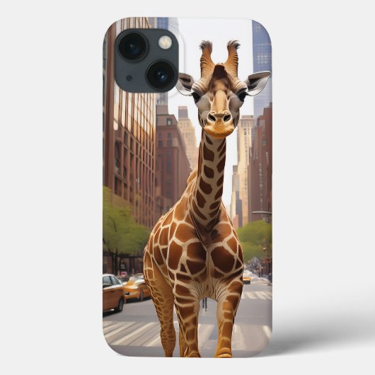 Giraffe in NYC Case-Mate iPhone Hülle (Rückseite)