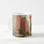 Giraffe in NYC Kaffeetasse (Vorderseite Links)