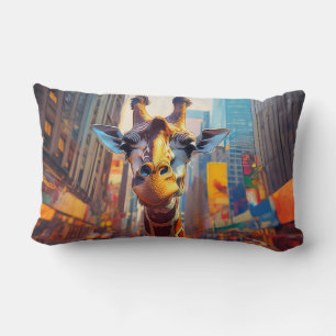 Giraffe in NYC Lendenkissen
