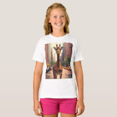 Giraffe in NYC T-Shirt (Vorne ganz)