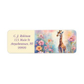 Giraffe in Pastel Garden (Vorne)