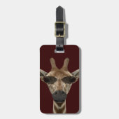 Giraffe Incognito Gepäckanhänger (Vorderseite vertikal)