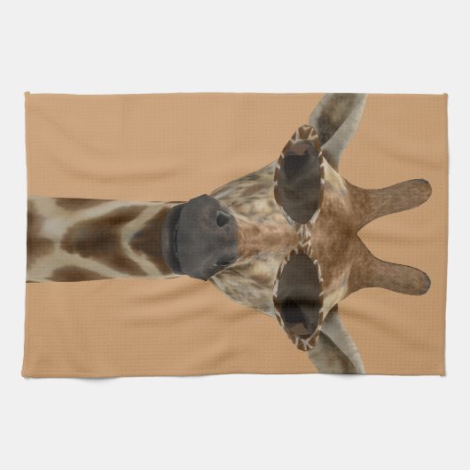 Giraffe Incognito Geschirrtuch (Horizontal)
